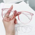 Blue Light Blocking Glasses Vintage Transparent Round Frame Clear Lens Plain Eyewear Unisex Women Optical Spectacle Eyeglasses. 