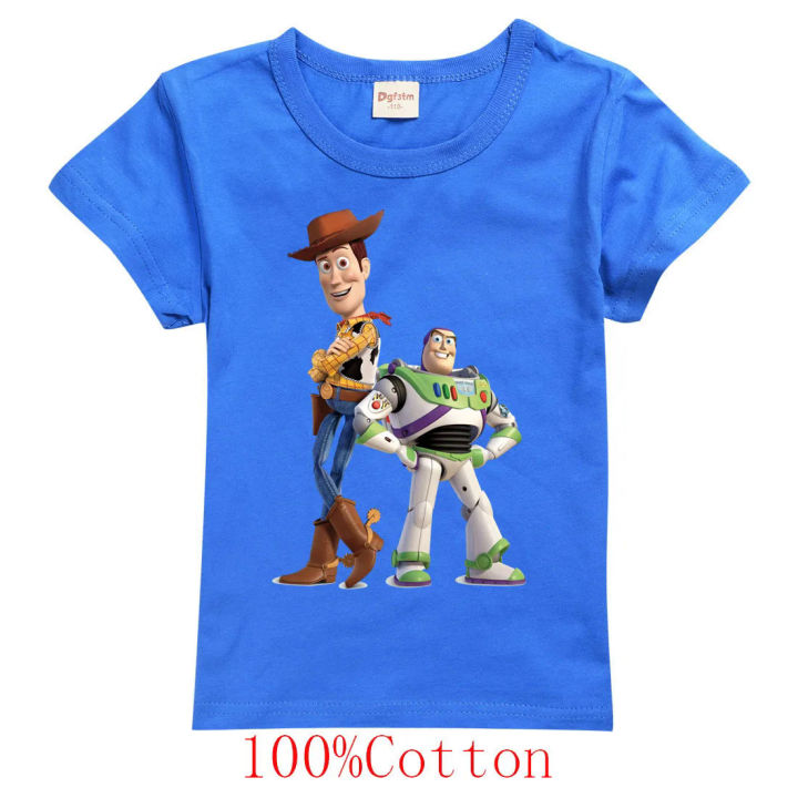 Kids%202-15y%20Toy%20Story%20T-shirts%20Disney%20cartoon%20woodprint%20Short%20Sleeve%20T%20shirt%20Boys%20Girls%20cotton%20tops%20tee%20shirts%20children%20clothes%20-%20Image%205