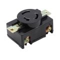 【Customizable】 2kw Generator Plug Socket 168f/170f Gx160 Anti-Loose Plug Socket Three-Pole Plug Ac250v 30a Generator Plug Electrical Equipment. 