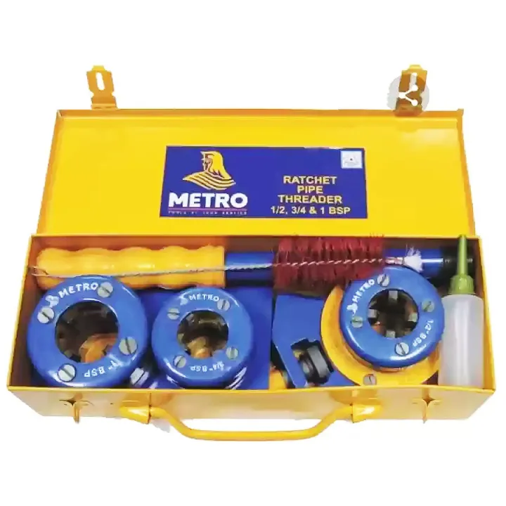 Ratchet%20Pipe%20Threader%20Die%20Set%20-%20Metro%20-%201/2",%203/4",%201"%20-%20BSP%20-%20Dies%20Ratchet%20Manual%20Plumber%20Pipe%20Threading%20Kit,%20Threading%20Work%20of%20Galvanized%20Pipe%20and%20Iron%20Pipe%20-%20Image%204