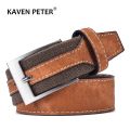 Fashion Denim Belt For Jeans Men Casual Canvas Designer Belts High Quality 3.5 CM Width Patchwork Strap Drop Shipping. 