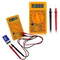 Dt830B Digital Multimeter Manufacturer Direct Sale, Durable, Student, Family, General Electrical Test Yellow. 