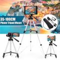 3110 Tripod For Camera And Adapter For iPhone Samsung And More Smartphones. 