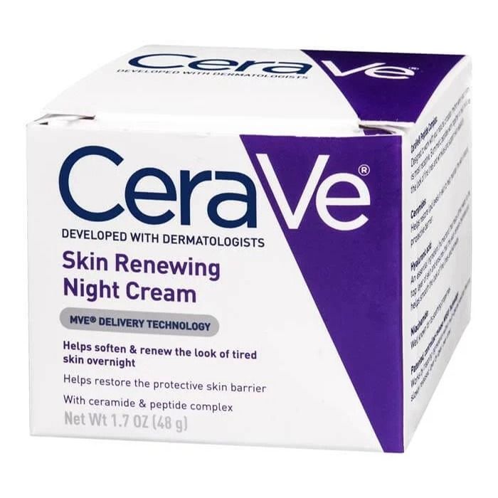 CERAVE Skin Renewing Night Cream For Face - 48g