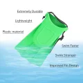 Kids Adults Adjustable Fins Swimming Diving Swimming Fins - Green, S: 25-30. 