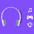 Logitech H150 Wired Headset, Stereo Headphones with Rotating Noise-Cancelling Microphone, Dual 3.5 mm Audio Jack, In-Line Controls, PC/Mac/Laptop - Blue. 