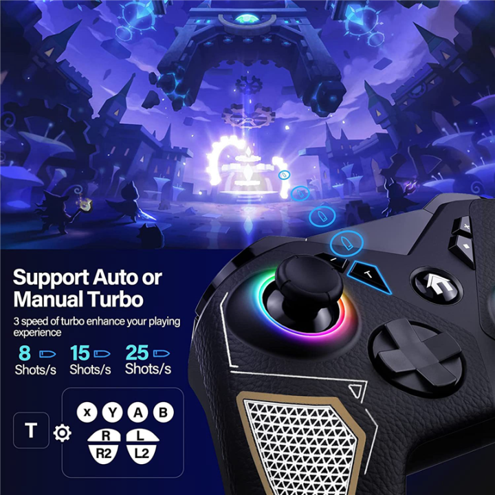 Plastic%20Wireless%20Gamepad%20Controller%20for%20Nintendo%20Switch/Lite/OLED,%20Switch%20Game%20Controller%20with%20LED%20Light/Wakeup/Turbo%20-%20Image%202