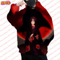 Men's Cartoon Anime Naruto Hoodie 3D Printing Fashion Sweater Kids Cosplay Kawaii Pullover Street Casual Jacket. 