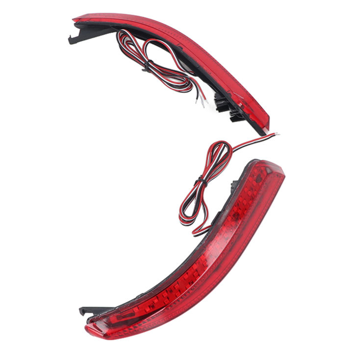Mini Led Rear Brake Indicators Tail Light Brake Indicator Durable LED Rear Bumper Light Vibration ...