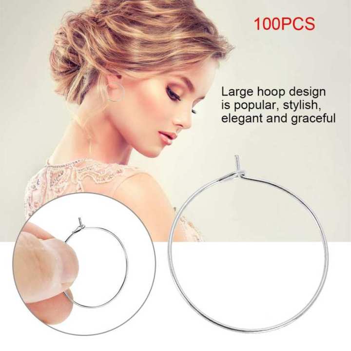 %E3%80%90Best%E3%80%91100%20Pcs%20Long%20Round%20Hoop%20Ring%20Earrings%20Loops%20Geometric%20Big%20Circle%20Ear%20Jewelry%20-%20Image%204