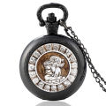【Innovative design】2020 Arrival Mysterious Calendar Of The Vintage Quartz Pocket Watch Women Pendant Necklace Hours Clock. 