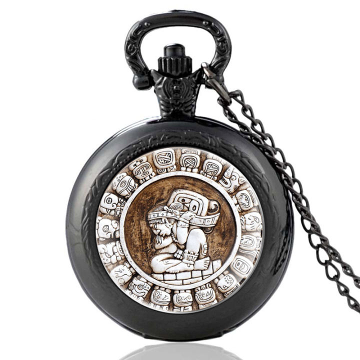 【Innovative design】2020 Arrival Mysterious Calendar Of The Vintage Quartz Pocket Watch Women Pendant Necklace Hours Clock
