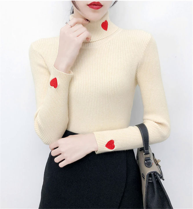 Women%20slim%20turtleneck%20sweaters%20fall%20winter%20casual%20Korean%20love%20bottomed%20knit%20tops%20stylish%20elegant%20knitwear%20jumper%20basic%20pullover%20-%20Image%209