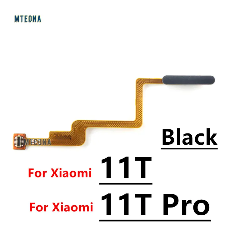 【Exclusive Offer】For Xiaomi 11T Mi 11T Pro Fingerprint Sensor Home Return Key Menu Button With Power Flex Cable 21081111RG