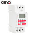 Timer V 110V12V 24 30A Weekly Timer Switch 1in Rail DC GEYA D6A 20A Programmable LCD Digital Timer Switch 220V Fixed. 