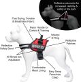 Medium Adjustable Dog Harness Padded Reflector Pets Durable Nylon Vest Harness Traction Training Rope Dog Belt Dog Chain Dog Body Belt Dog Chest Belt Step-in Harness Strap Metal Buckle Plastic Clasp Dog Collar Dog Strap Dogs Belt Saddle Harness Dogs Sell. 