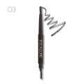 Focallure 3 Colors Eyebrow Pencil New Waterproof Easy to Wear Eye Brow Pen Natural Black Brown Gray Eye Makeup Tools. 