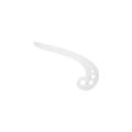 Comma Shaped Practical Plastic Pattern Making Metric Transparent Spline Design Sewing Tool Measure Ruler French Curve Ruler. 
