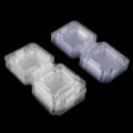 10Pcs CPU Box CPU Plastic Protective Case CPU Clamshell Tray Case Container Cologo. 
