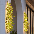 Artificial Ivy Leaves string lights 2.3m Garland with 3m String Led Fairy Lights.... 