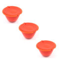 3pcs/pack White Refillable Dolce Gusto Coffee Capsule Nescafe Reusable Capsules Refill Dolce Gusto Reuse Pods Brewers Coffee Cup. 