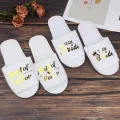 【WEJA】Lasle 1 Pair Bride Wedding Decoration Bridesmaid Party Slippers Ladies Party Supplies. 