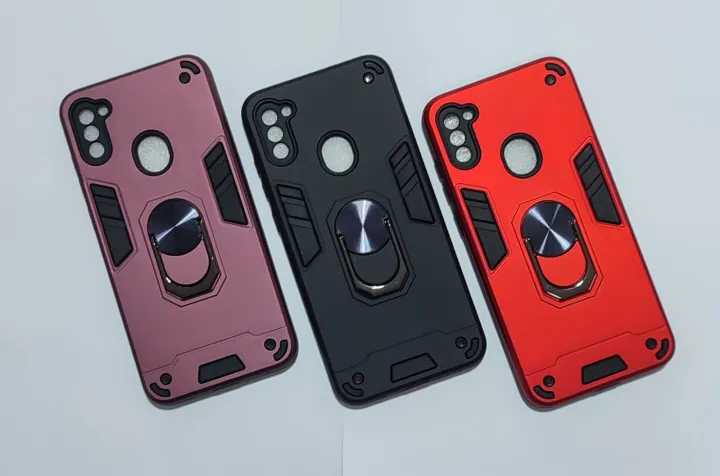 SAMSUNG%20M11%20&%20A11%20Hard%20Shockproof%20Armor%20Back%20Cover%20with%20Finger%20Holder%20Ring%20Back%20-%20Image%2010