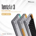 Alcatroz Tetriz Air 3 Bluetooth 5.3 Dual Mode 99 Key Wireless Keyboard. 