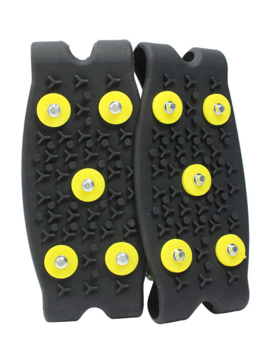 Antislip 7-Tand Steekijzers,Wandelende IJsschoen Spikes