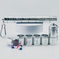 Convenient Metal Pill Box With Keychain For Easy Access And Waterproof Medicine Storage. 