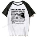 T-shirts 3D Print Vintage Radiohead Streetwear Boys Girls Fashion Summer Round Neck Oversized TShirt Kids Tees Tops Clothing. 