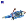 【TianYu Mall】ARM Emulator Debugger Downloader Replace V8 SWD M74 for Arduino J-Link with Micro USB Cable Pin Jumper Wire. 
