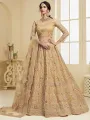 Beautiful Bridal Wear Lehenga Unstitched with Shawl. 