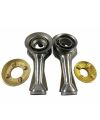 Rinnai Gas Cooker Burner Arm Set With Ring 2Pairs (Set of 4). 
