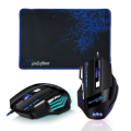 T-WOLF M1 Gaming Mouse + Gaming Mouse Pad Combo. 