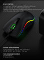 Alcatroz Asic 9 RGB FX Hi-Definition USB Wired Mouse. 
