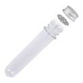 30 PCS 40ML Plastic Test Tubes with Screw Caps Reusable Transparent Container Tubes Transparent Test Tube. 