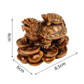Feng Shui Dragon Lucky Chinese Turtle Tortoise Craft Statue Fortune Ornaments. 