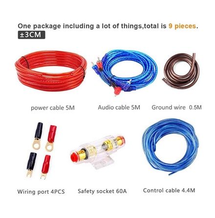 Amplifier%20Cable%20Set%20Connection%20Set%20Power%20Amplifier%20Cable%208GA%20Car%20Audio%20Wire%20Wiring%20Fuse%20Holder%20Fork%20Cable%20Lugs%20AGU%20Fuse%20-%20Image%203