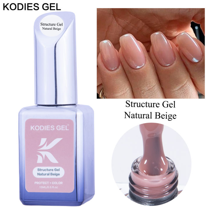 Original%20KODIES%20GEL%20Manicure%20Structure%20Gel%20Nail%20Polish%2015ML%20Natural%20Beige%202%20IN%201%20Rubber%20Base%20Gellak%20UV%20Primer%20Paint%20Opal%20Color%20Varnish%20-%20Image%207