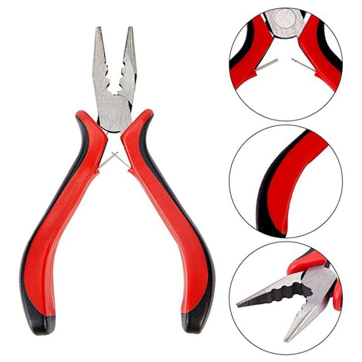 Pack 45 Steel Jewelry Bead Crimper Tools Crimping Press Plier