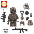 【NextGenGadgets】with LEGO  Series Soldier Sniper Commando Building Blocks Minifigures Children's Toys. 