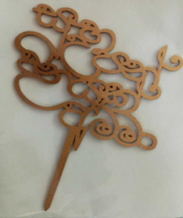 Cake Topper Happy Birthday Cake Topper For Amma