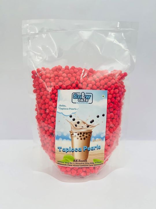 Strawberry%20Flavor%20Tapioca%20Pearls%20Boba%20Tea/Chewy%20Boba%20FROM%20INDIA%20(SAM)%20-%20Image%204