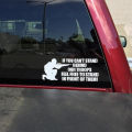 Soldier English Sentence Funny Car Vehicle Body Window Decor Decals Sticker. 