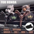 For Honda car air fresheners Civic Integra Breeze CRV HRV ZRV vent clips perfume diffuser accsesories interior decor fragrance. 