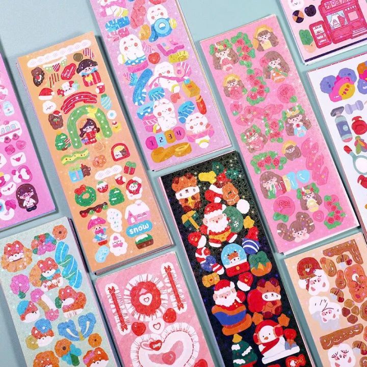 Sheet%20Stickers%20for%20Kids%20Kpop%20Pretty%20Aesthetic%20Cute%20Set%20Pack%20Handmade%20DIY%20Children%20Girl%20Toy%20Decor%20Stationery%20Scrapbooking%20Bts%20200%20-%20Image%204
