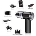 2 in 1 Rechargeable Wireless Car Vacuum Cleaner with LED Light, Portable Mini Wet/Dry Vacuum for Car Interior and Home Cleaning. 