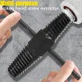 Faucet Broken Head Screw Wire Taker Water Pipe Triangular Valve Sliding Wire Broken Wire Double-head Extractor Home Tool. 
