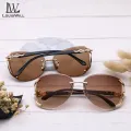 LouisWill Sunglasses Women UV Protection Sunglasses Ladies Sunglasses Gradients Glasses Fashionable Irregular Style Female Eyewear Sun Glasses for Women with Free Storage bag. 